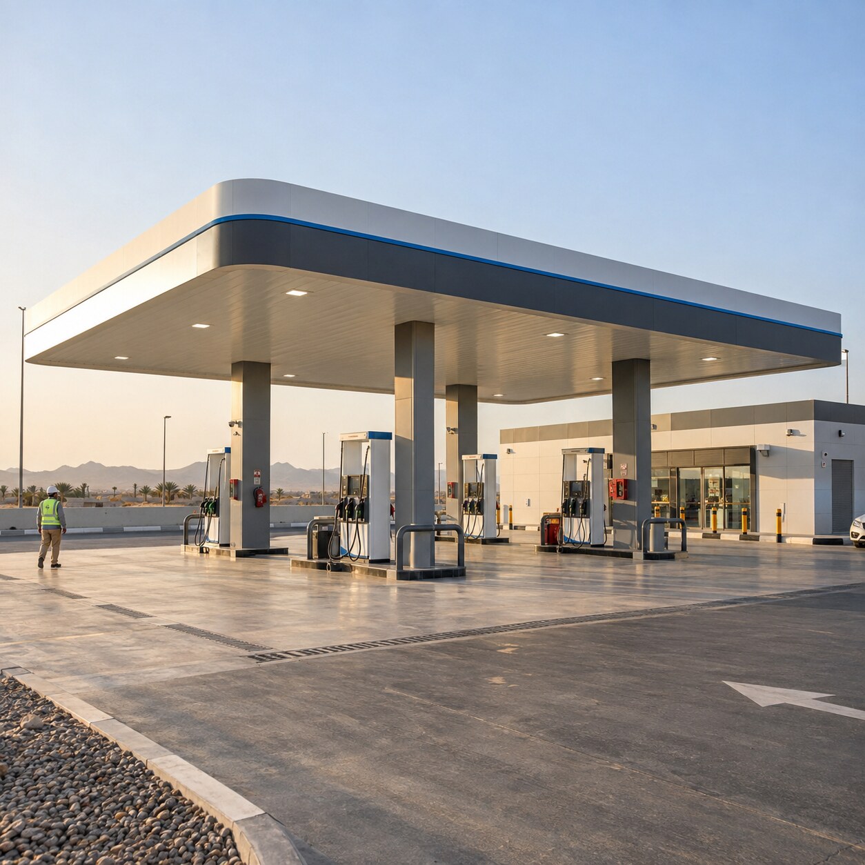 Turnkey Commercial Fuel Station Construction